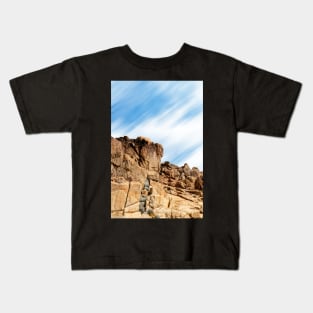 Rocky Landscape in the Coast of Brittany Kids T-Shirt